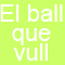 La Criatura Verda: el ball que vull